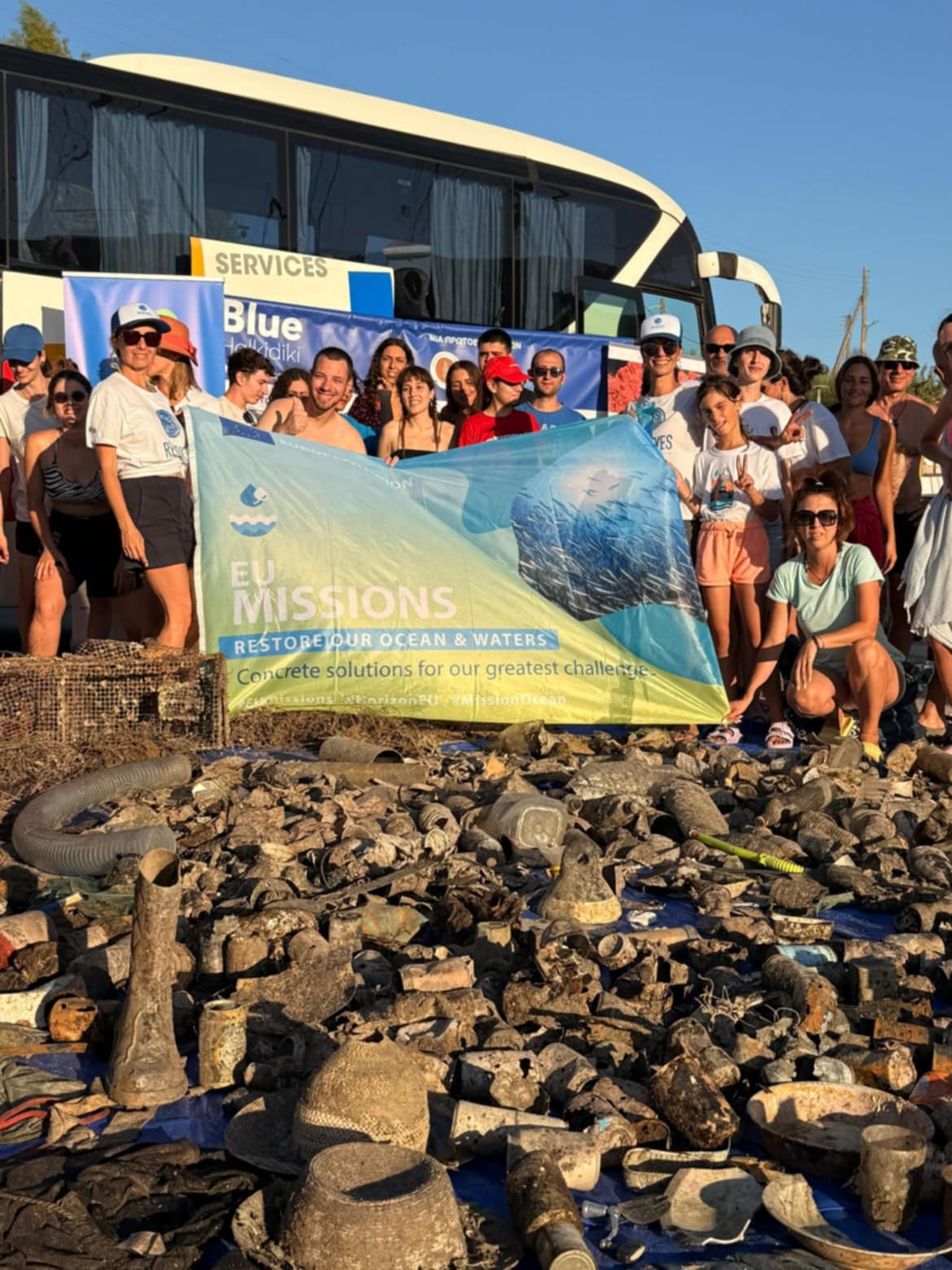 Together for Seas Free of Plastic: The 20-Tonne Challenge of the REMEDIES Project